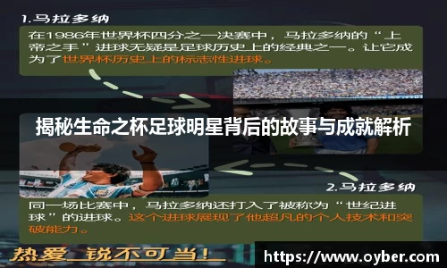 揭秘生命之杯足球明星背后的故事与成就解析