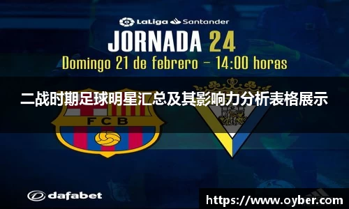 二战时期足球明星汇总及其影响力分析表格展示